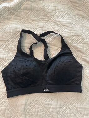 VSX Black Racerback Sports Bra